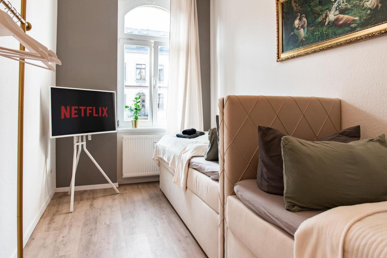 The Grande Kassberg Apartment - Balkon, Netflix, Nespresso, Zentral Chemnitz Esterno foto